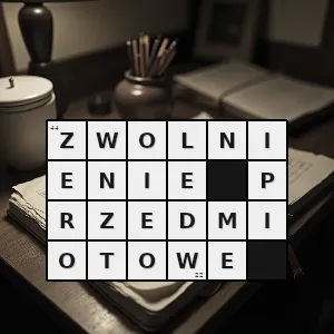 Hasło krzyżówkowe ulga podatkowa - zwolnienie przedmiotowe – rozwiązanie, synonimy, podpowiedzi i definicje krzyżówkowe